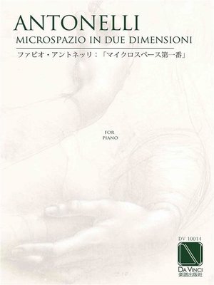 cover image of Microspazio in due dimensioni n.1, for piano